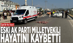 Ege'de feci kaza! Eski Ak Parti Milletvekili hayatını kaybetti