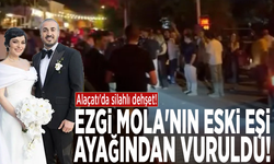 Alaçatı'da silahlı dehşet! Ezgi Mola'nın eski eşi ayağından vuruldu