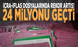 İcra-iflas dosyalarında rekor artış: 24 milyonu geçti