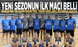 Yeni sezonun ilk maçı belli: Manisa’nın tek kadın basketbol takımı Kırklareli ile karşılaşacak
