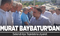 Baybatur, Selendi'de teşkilatıyla buluştu