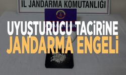 Uyuşturucu tacirine jandarma engeli