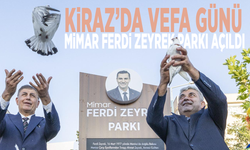 Kiraz’da vefa günü: Mimar Ferdi Zeyrek Parkı açıldı