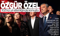 Özgür Özel, 102'nci yıl etkinliğine konuştu: 'Başımıza ne geliyorsa bu yüzden geliyor'