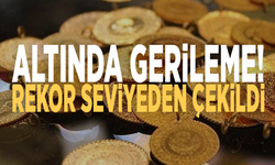 Altında gerileme! Rekor seviyeden çekildi