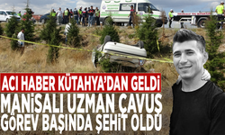 Acı haber Kütahya’dan geldi: Manisalı Uzman Çavuş Yücel Yeşil görev başında şehit oldu