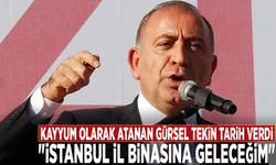 Kayyum olarak atanan Gürsel Tekin tarih verdi: "İstanbul il binasına geleceğim"