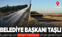 Başkan Taşlı: İş yapmak için iktidarın belediyesi olmak gerekmiyor