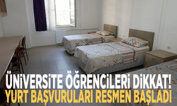 Üniversite öğrencileri dikkat! Yurt başvuruları resmen başladı