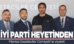 İYİ Parti heyetinden Manisa Gazeteciler Cemiyeti’ne ziyaret
