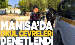 Manisa'da okul çevrelerine jandarmadan sıkı denetim