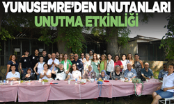 Yunusemre'den unutanları unutma etkinliği