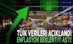 TÜİK verileri açıklandı: Enflasyon beklentiyi aştı