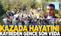 Manisa'daki kazada hayatını kaybeden genç adam toprağa verildi