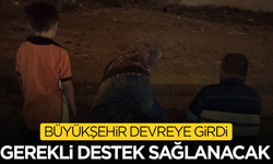 Büyükşehir devreye girdi: Ailenin suyu açıldı