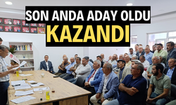 Seçim günü aday oldu seçimi kazandı