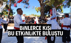 Binlerce kişi bu etkinlikte buluştu