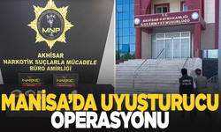 Manisa'da uyuşturucu operasyonu: 1 tutuklama