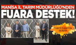 Tarım İl Müdürü Karayılan'dan fuara destek