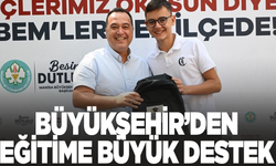 Büyükşehir’den Eğitime Büyük Destek