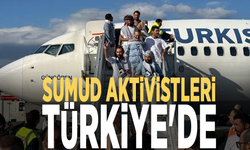 Sumud aktivistleri Türkiye'de