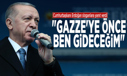 Cumhurbaşkanı Erdoğan’dan “Reis bizi Gazze’ye götür” sloganlarına yanıt: “Önce ben gideceğim”