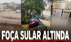 Foça sular altında