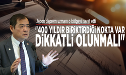 Japon deprem uzmanı o bölgeyi işaret etti: "400 yıldır biriktirdiği nokta var, dikkatli olunmalı"