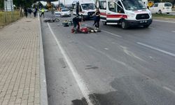 Tırın çarptığı motosikletteki iki genç hayatını kaybetti