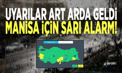 Uyarılar art arda geldi: Manisa için sarı alarm!
