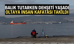 Balık tutarken dehşeti yaşadı: Oltaya insan kafatası takıldı