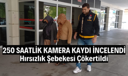 Manisa'da 250 Saatlik Kamera Kaydı Çözdü: Hırsızlık Şebekesi Çökertildi