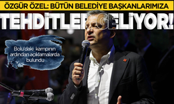 Özgür Özel: Bütün belediye başkanlarımıza tehditler geliyor!