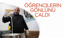Öğrencilerin gönlünü çaldı