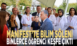 MANİFEST’te bilim şöleni: Binlerce öğrenci keşfe çıktı