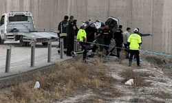 Feci kaza! Kontrolden çıkan otomobil yol kenarına uçtu: Sürücü hayatını kaybetti