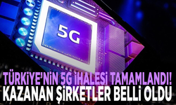 Türkiye’nin 5G ihalesi tamamlandı! Kazanan şirketler belli oldu