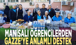 Manisalı öğrencilerden Gazze’ye anlamlı destek