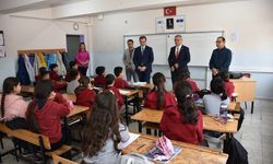Kaymakam Güldoğan'dan eğitim turu