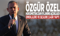 Özgür Özel, hükümetin zam planını açıkladı: Emeklilere ve işçilere çağrı yaptı