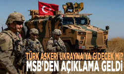 Türk askeri Ukrayna'ya gidecek mi? MSB'den açıklama geldi