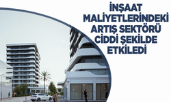 İnşaat maliyetlerindeki artış sektörü ciddi şekilde etkiledi