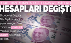 Merkez Bankası'nın tahmini sonrası asgari ücret hesapları değişti!