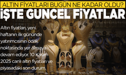 10 Kasım altın fiyatları...