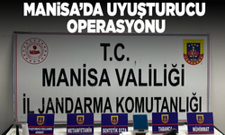 Soma'da jandarmadan uyuşturucu operasyonu