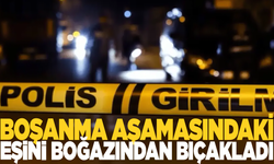 Boşanma aşamasındaki eşine dehşeti yaşattı: Boğazından bıçakladı!