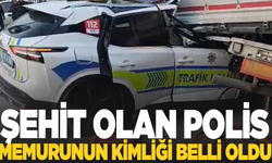 Manisa'da trafik kazasında şehit olan polis memurunun kimliği belli oldu