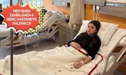 Midye yiyen 4 genç soluğu hastanede aldı