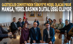 Gazeteciler Cemiyeti’nden Türkiye’ye model olacak proje: Manisa, yerel basının dijital üssü oluyor
