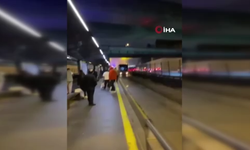 Edirnekapı’da metrobüste çıkan yangın paniğe neden oldu